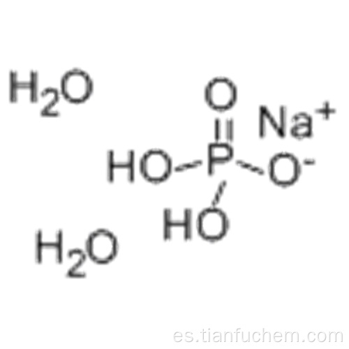 Dihidrogenofosfato de sodio dihidrato CAS 13472-35-0